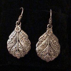 Bali silver earrings